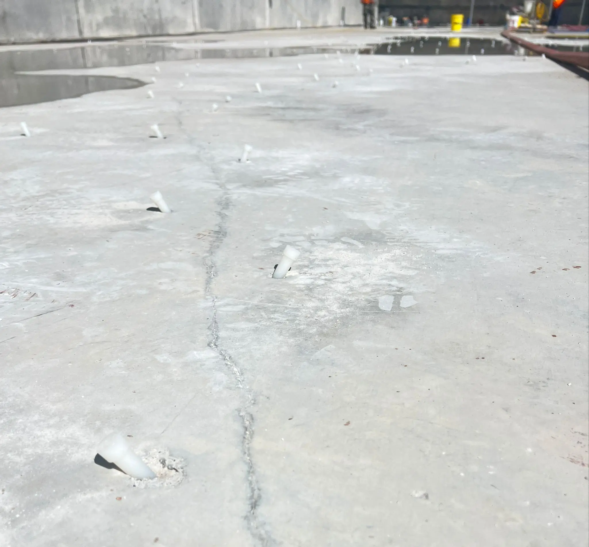 Professional crack repair process